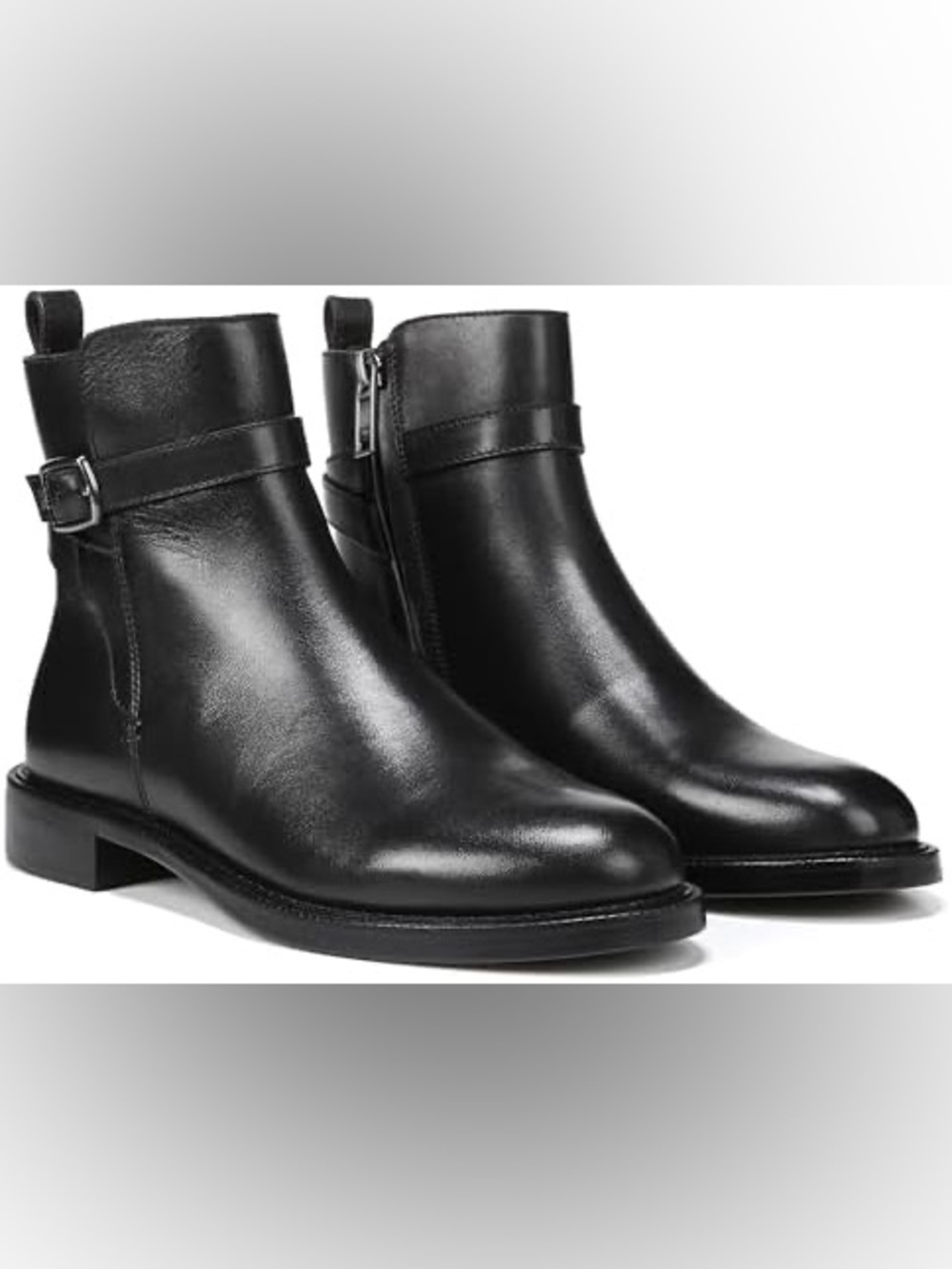 Sam Edelman Nolynn Leather Buckle Calf Boots Sz 11 BNWB